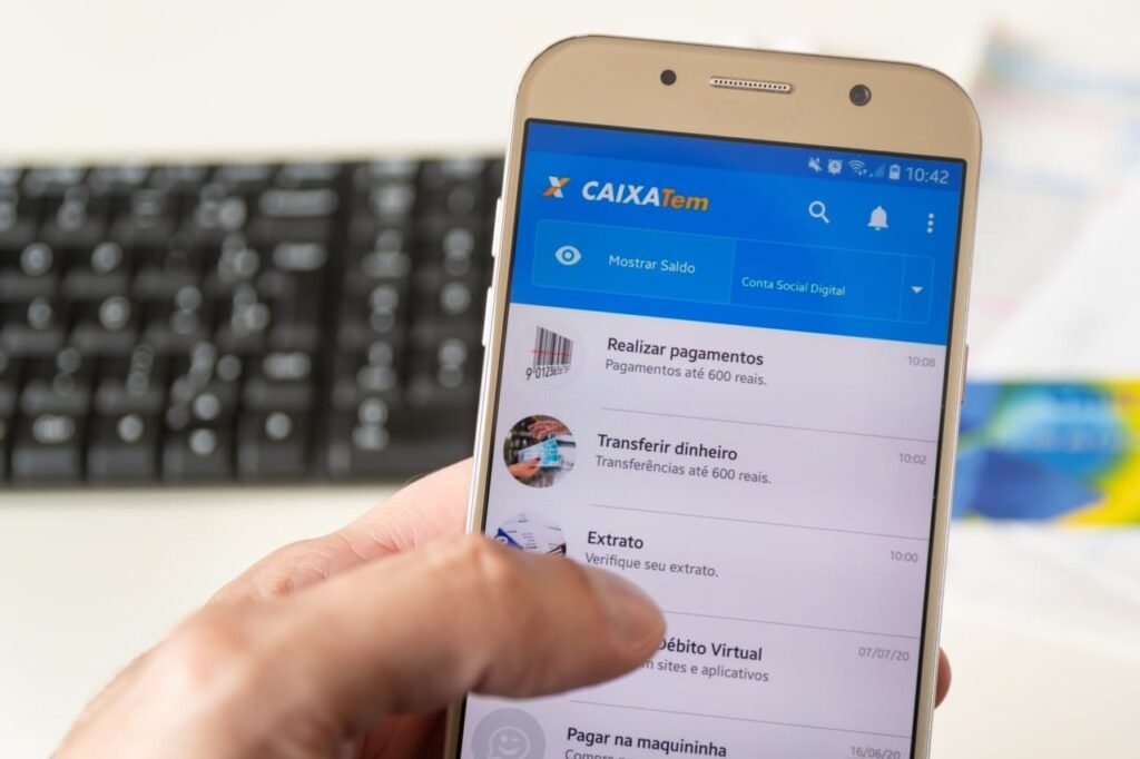 conta digital caixa